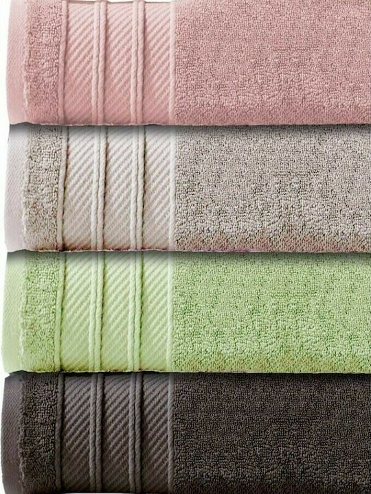 Anna Riska Bath Towel Soft 420323 70x140cm. Apple Green Weight 600gr/m²