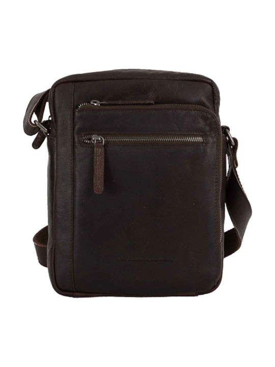 Dessau Leather Men's Bag Shoulder / Crossbody Brown