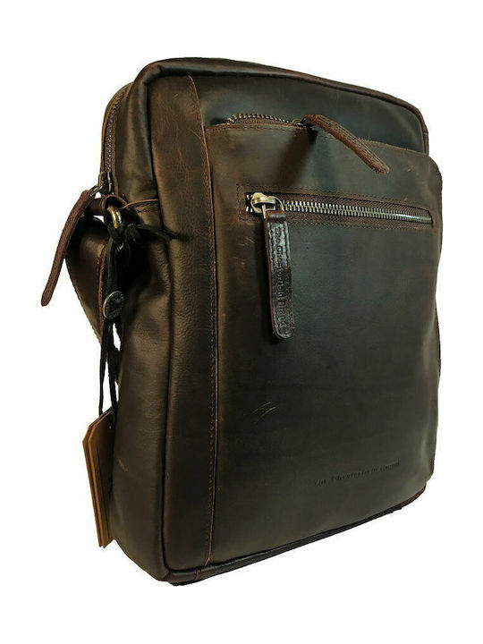 Dessau Leather Men's Bag Shoulder / Crossbody Brown