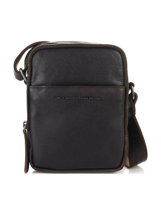 Leather Men's Bag Shoulder / Crossbody Brown