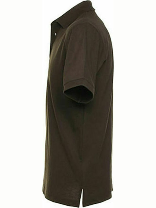 Kustom Kit Superwash 60 Men's Promotional Polo T-Shirt in Brown Colour
