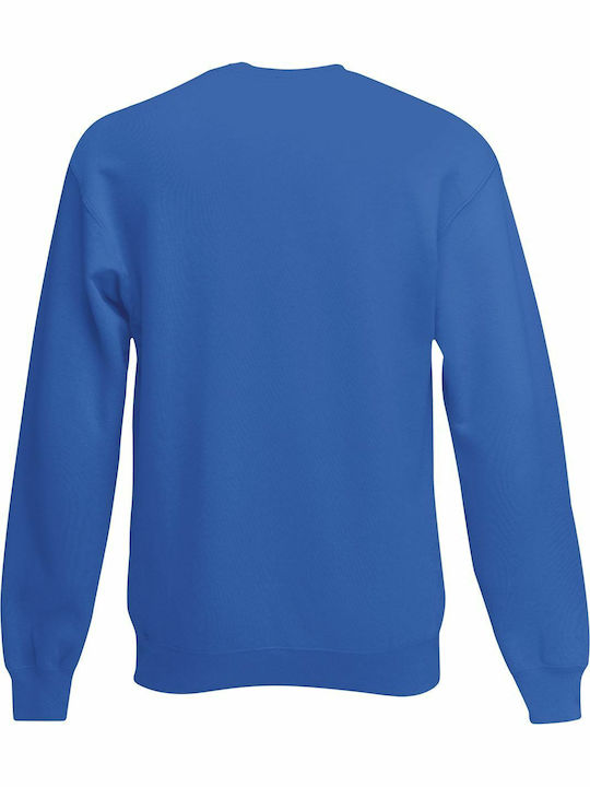 Fruit of the Loom Classic Set-In Ανδρικό Διαφημιστικό Φούτερ Royal Blue