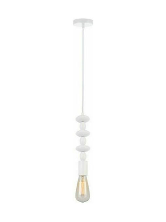 Viokef Marri Pendant Light Single-Light for Socket E27 White