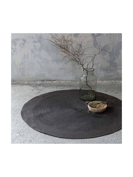 Nima Bergren Rug Round Summer from Jute Grey