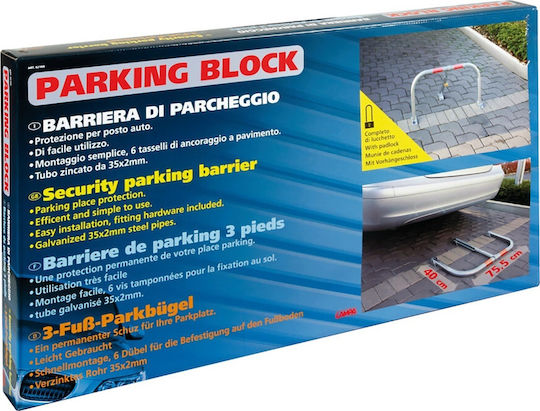 Lampa Metal Parking Barrier Parking Bar