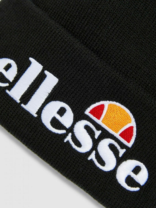 Velly Beanie Beanie with Rib Knit in Black color