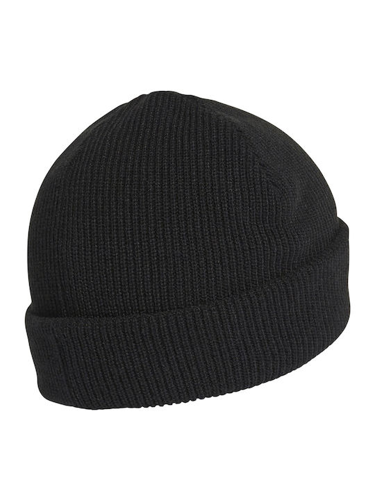 Performance Beanie Beanie with Rib Knit in Black color