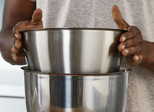 Kenwood Titanium Chef Baker Stand Mixer 1200W with Stainless Mixing Bowl 5lt