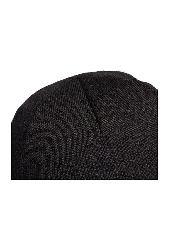 Big Log Aeroready Beanie Ανδρικός Σκούφος Πλεκτός σε Μαύρο χρώμα