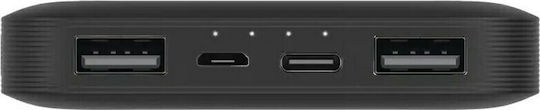 Xiaomi Redmi VXN4304GL Power Bank 20000mAh 18W cu 2 Porturi USB-A Negru