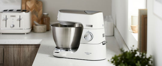 Kenwood Titanium Chef Baker Stand Mixer 1200W with Stainless Mixing Bowl 5lt