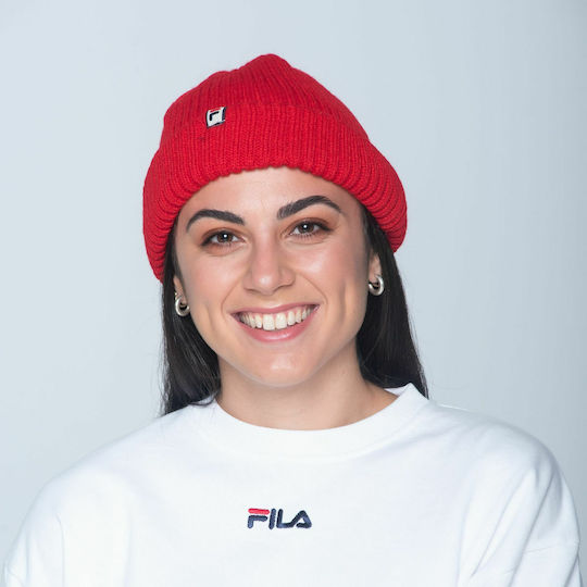 Fortwan Γυναικείος Beanie Σκούφος σε Κόκκινο χρώμα