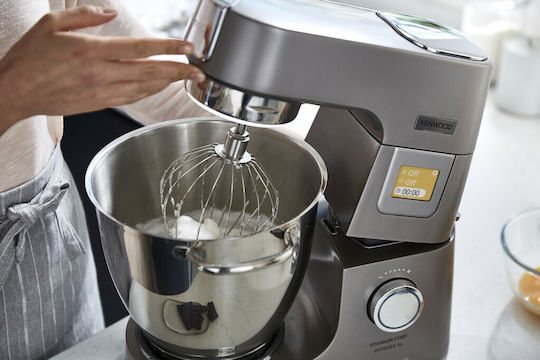 Kenwood Titanium Chef Patissier XL Stand Mixer 1400W with Stainless Mixing Bowl 7lt