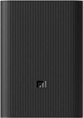 Xiaomi Mi 3 Ultra Compact Power Bank 10000mAh 22.5W με 2 Θύρες USB-A και Θύρα USB-C Μαύρο