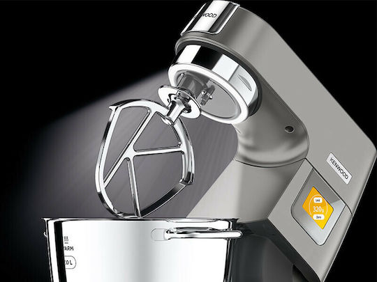 Kenwood Titanium Chef Patissier XL Stand Mixer 1400W with Stainless Mixing Bowl 7lt