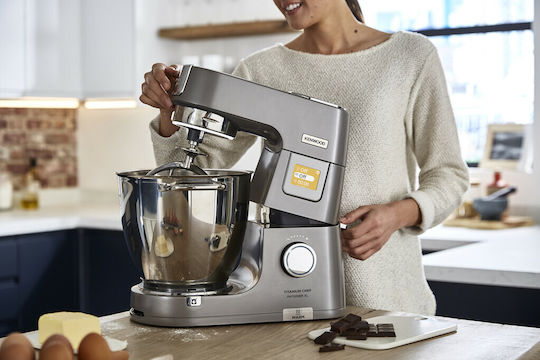 Kenwood Titanium Chef Patissier XL Stand Mixer 1400W with Stainless Mixing Bowl 7lt