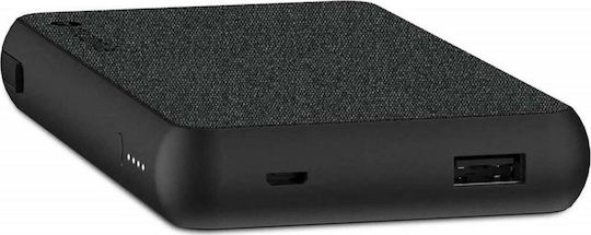 Mophie Powerstation Plus XL Fabric 10000mAh with USB-A Port Black
