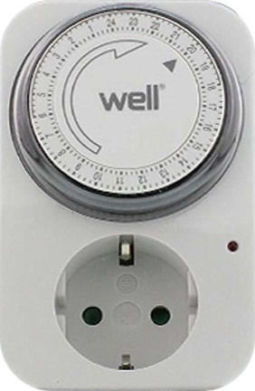 Well Mechanical Daily Timer Socket