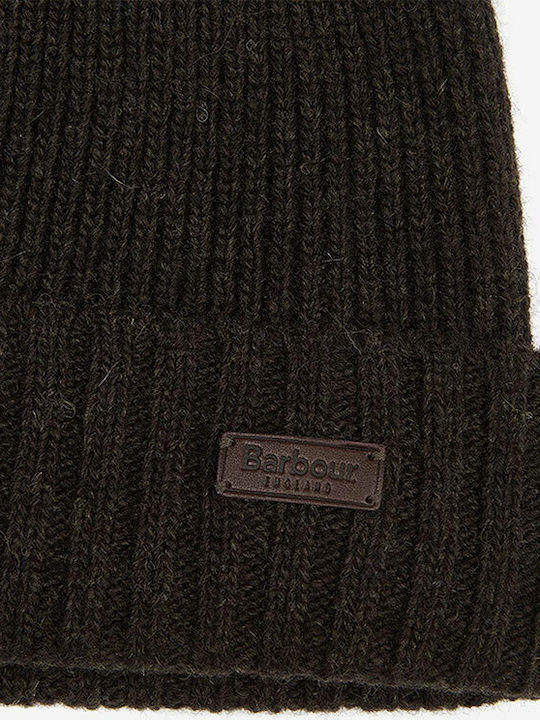 Carlton Ribbed Beanie Cap Khaki MHA0449GN91