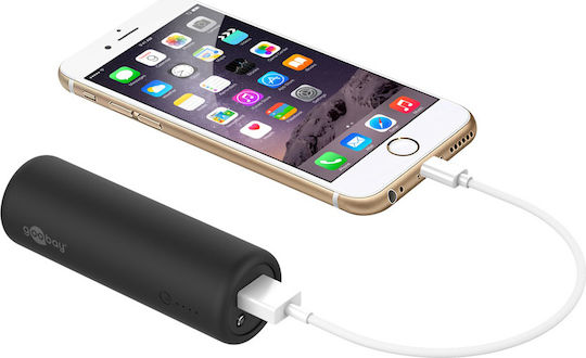 Goobay Bike 5.0 Power Bank 5000mAh cu Port USB-A Negru