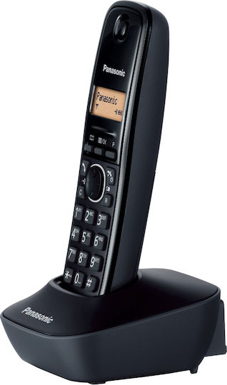 Panasonic KX-TG1611 Ασύρματο Τηλέφωνο Μαύρο