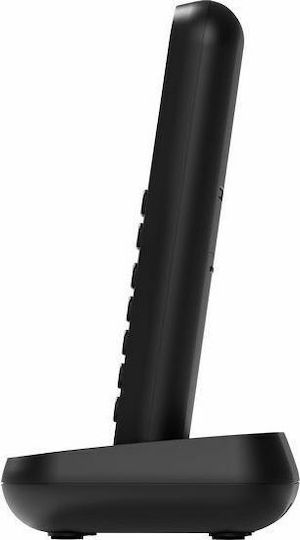 Alcatel E155 Безжичен Телефон с Българско Меню Черен
