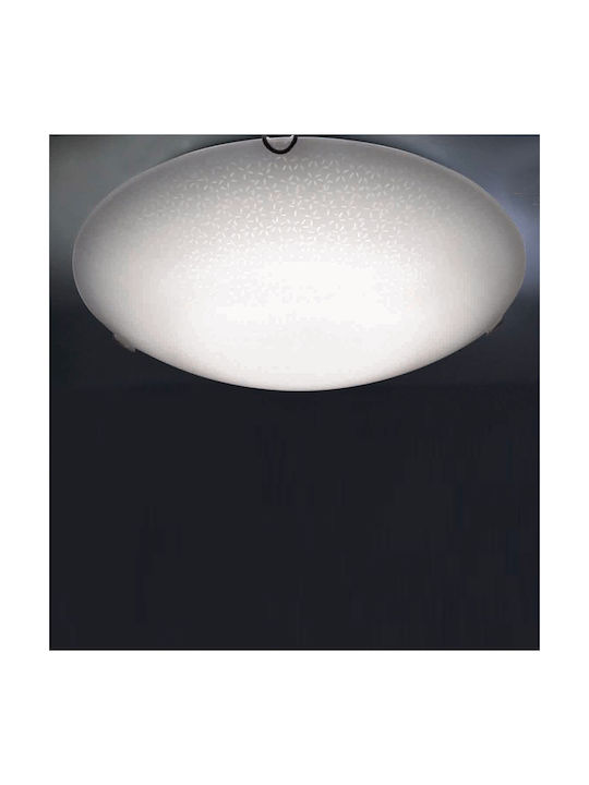 Aca Scilla Ceiling Mount Light 30cm White with Socket E27