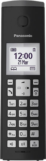 Panasonic KX-TGK210 Ασύρματο Τηλέφωνο με Ελληνικό Μενού Μαύρο