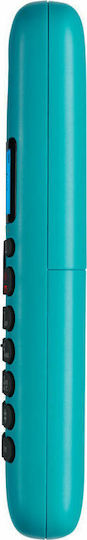 Motorola T301 Cordless Phone with Greek Menu turquoise