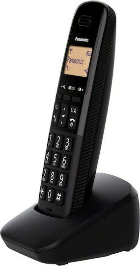 Panasonic KX-TGB610 Ασύρματο Τηλέφωνο με Ελληνικό Μενού Μαύρο