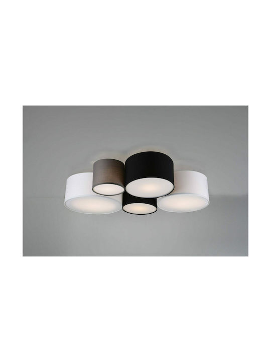 Trio Lighting Hotel Deckenleuchte 90cm Mehrfarbig mit Fassung E27