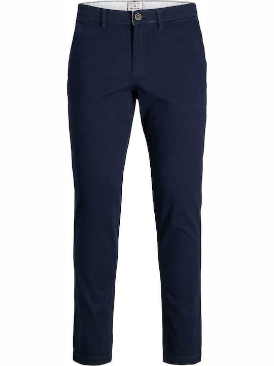 Marco Παντελόνι Chino Ελαστικό σε Slim Εφαρμογή Navy Blazer