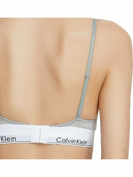 Calvin Klein Women's Bralette Bra Gray
