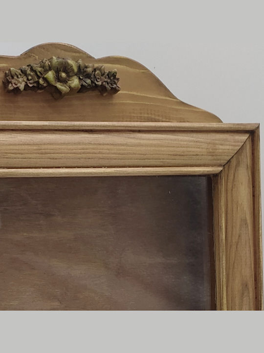 Korres Craft Antique Flowers Корона Кутия Правоъгълена Кафяв 35x25εκ.