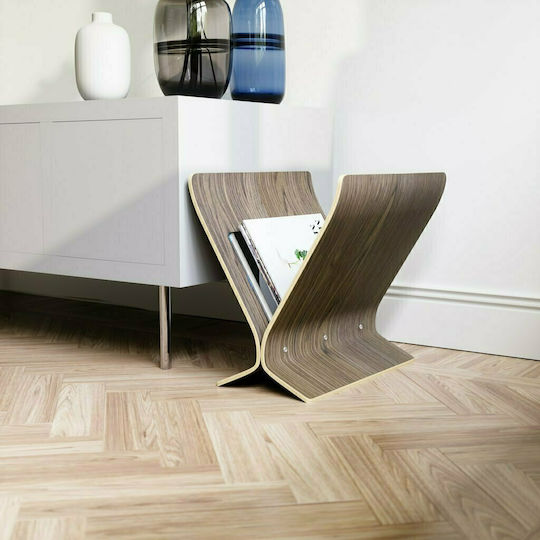 Umbra Arling Zeitschriftenständer Hölzernes Beige 40x29x38.6cm 1Stück