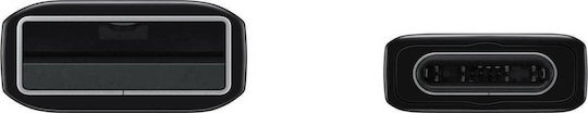 Samsung USB 2.0 Cable USB-C male - USB-A Μαύρο 1.5m EP-DG930MBEGWW 2τμχ
