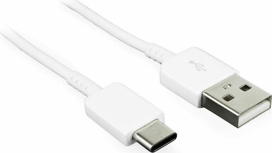 Samsung USB 2.0 Cable USB-C Male - USB-A 25W PD White 1.2m EP-DG970BWE GP-TOU021RFAWW Bulk