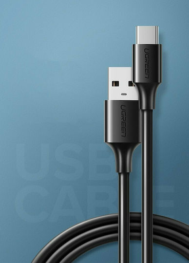Ugreen US287 USB 2.0 Cable USB-C Male USB-A 60W PD Black 1.5m 60117