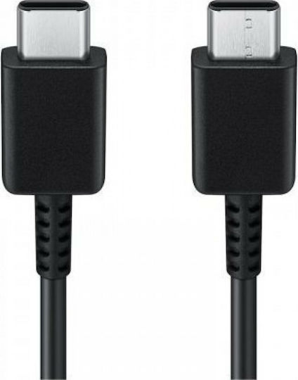 Samsung USB 2.0 Cable USB-C male - USB-C 25W PD Μαύρο 1m EP-DA705BBE