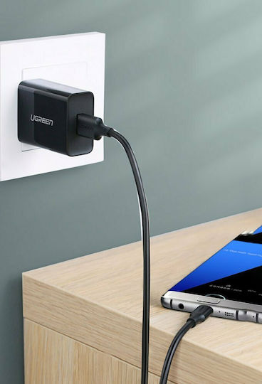 Ugreen US184 USB 3.0 Cable USB-C male - USB-A PD Μαύρο 1m 20882