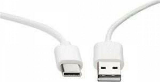 Canyon USB 2.0 Кабел USB-C Мъжки - USB-A 5W Бял 1м CNE-USBC1W