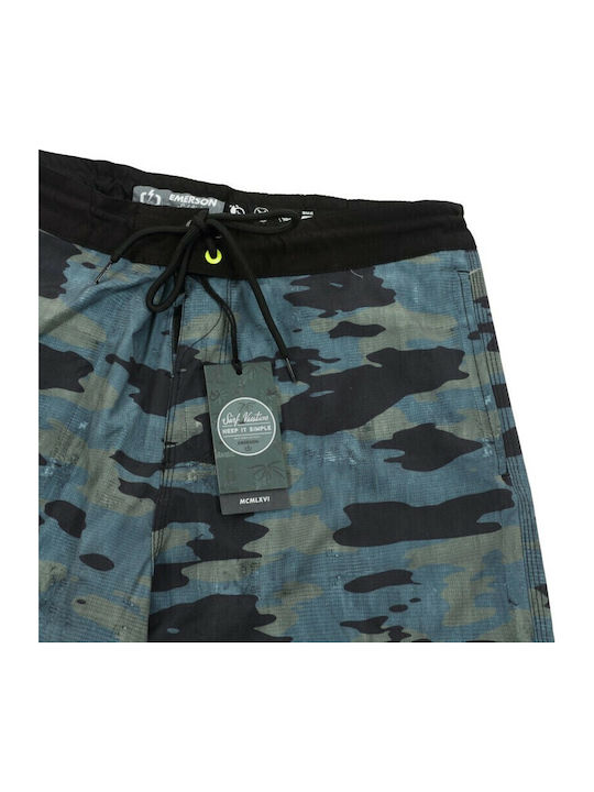 Herren-Bademode Bermuda Marineblau Tarnfarben