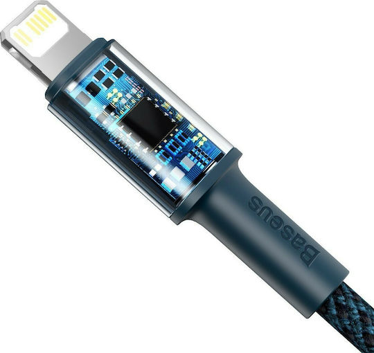 Baseus High Density Braided USB-C to Lightning Cable 20W Blue 1m (CATLGD-03)