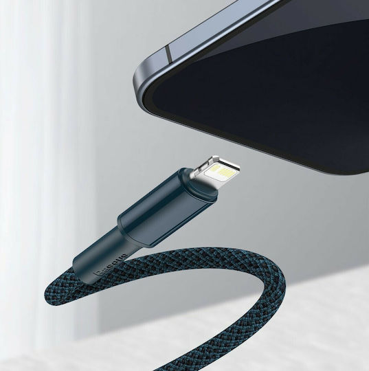 Baseus High Density Braided USB-C to Lightning Cable 20W Blue 1m (CATLGD-03)