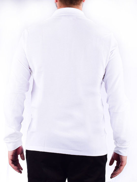 Polo Long Sleeve Blouse White