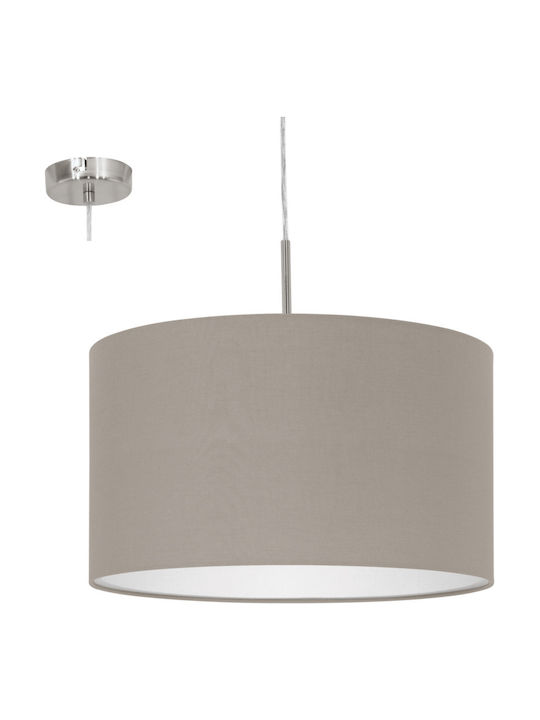 Eglo Pasteri Hängelampe Gray mit Fassung E27 38x38x110cm.