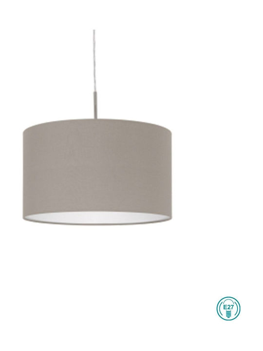 Eglo Pasteri Hängelampe Gray mit Fassung E27 38x38x110cm.