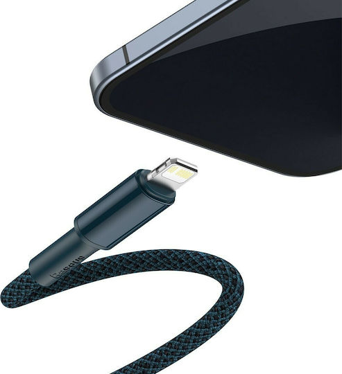Baseus High Density Braided USB-C to Lightning Cable 20W Blue 2m (CATLGD-A03)