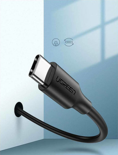 Ugreen Us287 USB 2.0 Cable USB-C male - USB-A 60W PD Μαύρο 1m 60116