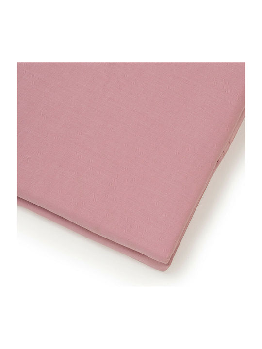 Melinen Sheet for Single Bed 170x260cm. Urban Rose